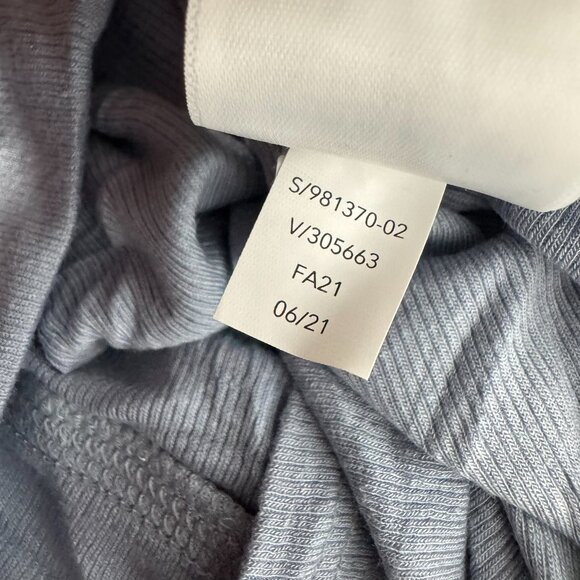 Athleta Well Rested Rib Sleep Short 1X Blue Gray Modal Spandex NWT SS-2083 - Picture 13 of 13